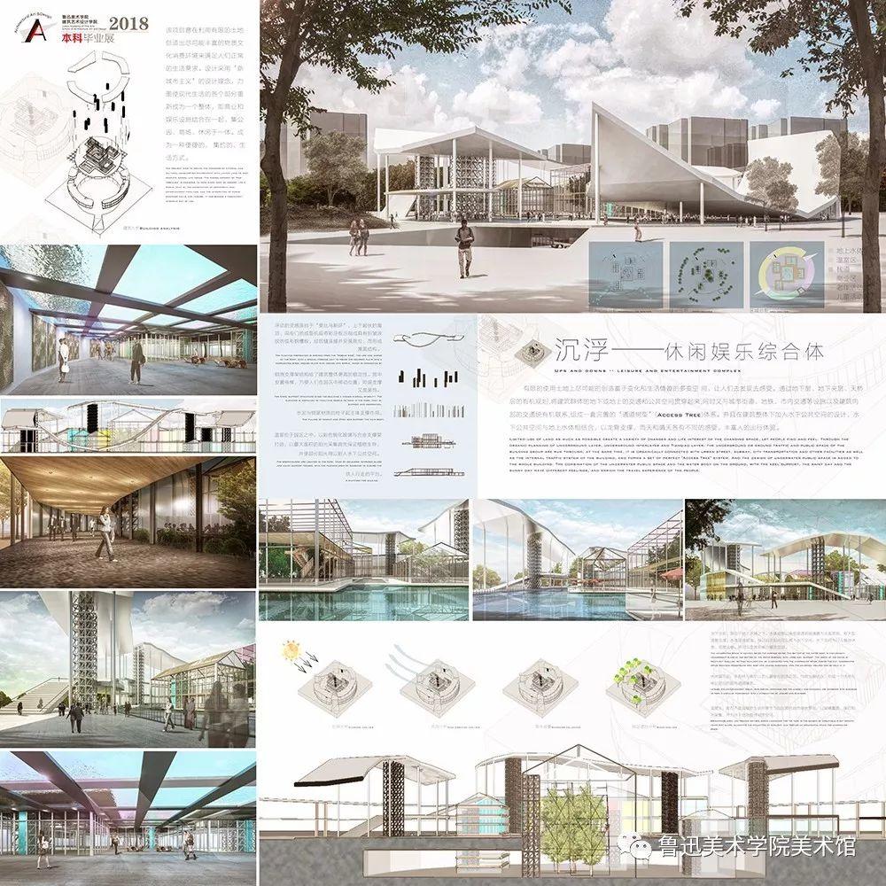 鲁迅美术学院建筑艺术设计学院2018届本科毕业设计作品