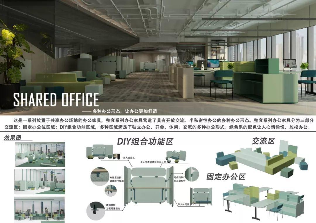 第七届 百利杯全国大学生办公家具创意设计大赛26强作品