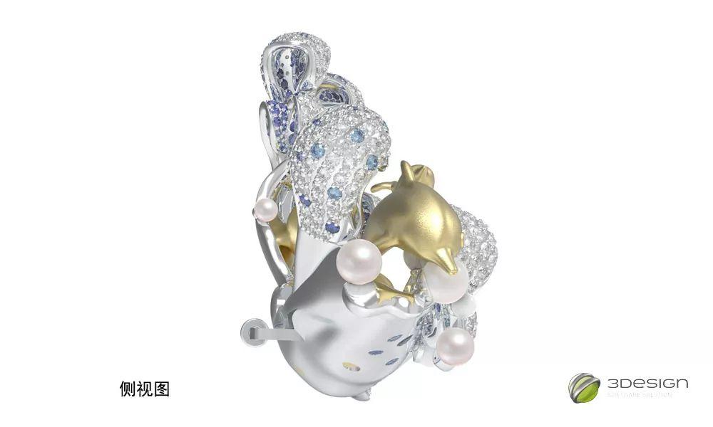 珠宝大赛 | 3Design珠宝设计比赛大奖入围作品出炉 珠宝大赛 | 3Design珠宝设计比赛大奖入围作品出炉