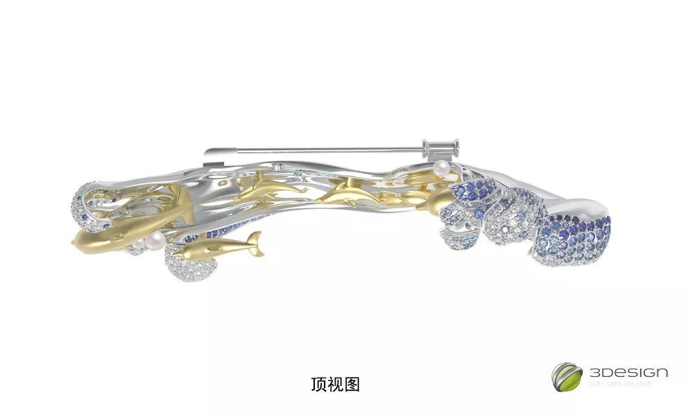 珠宝大赛 | 3Design珠宝设计比赛大奖入围作品出炉 珠宝大赛 | 3Design珠宝设计比赛大奖入围作品出炉