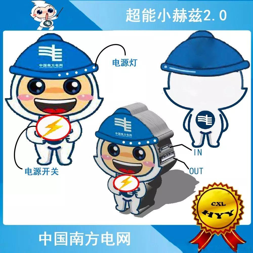 南方电网首届小赫兹文创设计大赛投票【第三期】 南方电网首届小赫兹文创设计大赛投票【第三期】
