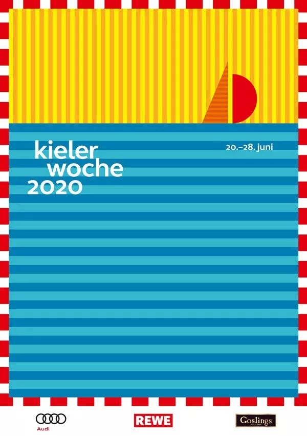 2020 德国基尔周帆船赛海报竞赛获奖作品