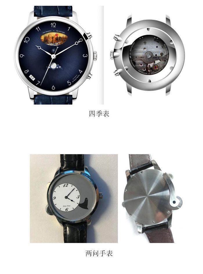 2019第四届中国（蓝光杯·漳州）钟表设计大赛入围作品