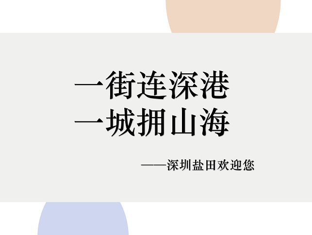 2019首屆深圳市鹽田區(qū)文旅創(chuàng)意大賽66件入圍作品