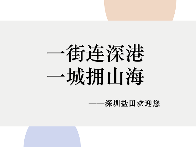 2019首届深圳市盐田区文旅创意大赛66件入围作品