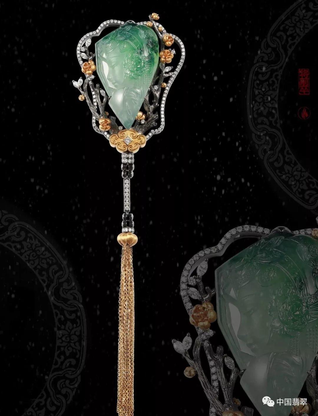 2019中国翡翠首饰设计大赛作品赏析 2019中国翡翠首饰设计大赛作品赏析