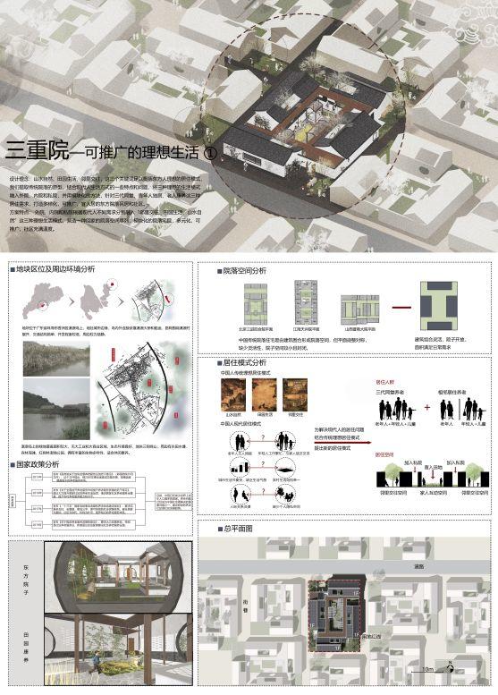 东方人居杯丨方圆东方的院子建筑设计竞赛入围作品揭晓 “东方人居杯”方圆东方的院子建筑设计竞赛入围作品
