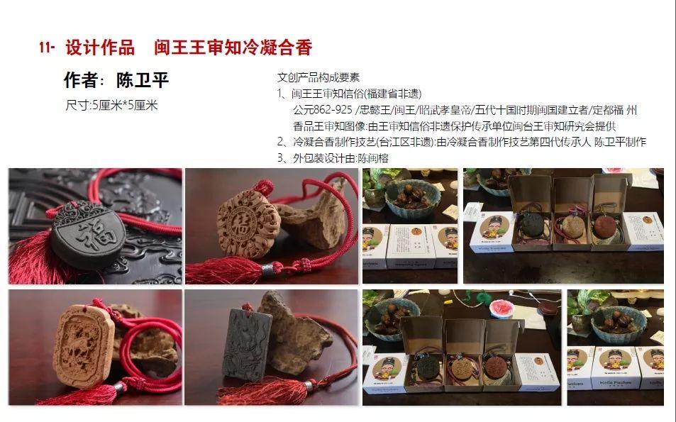 首届福州市非遗保护中心文创产品设计大赛最终评选结果公布! 首届福州市非遗保护中心文创产品设计大赛最终评选结果公布!