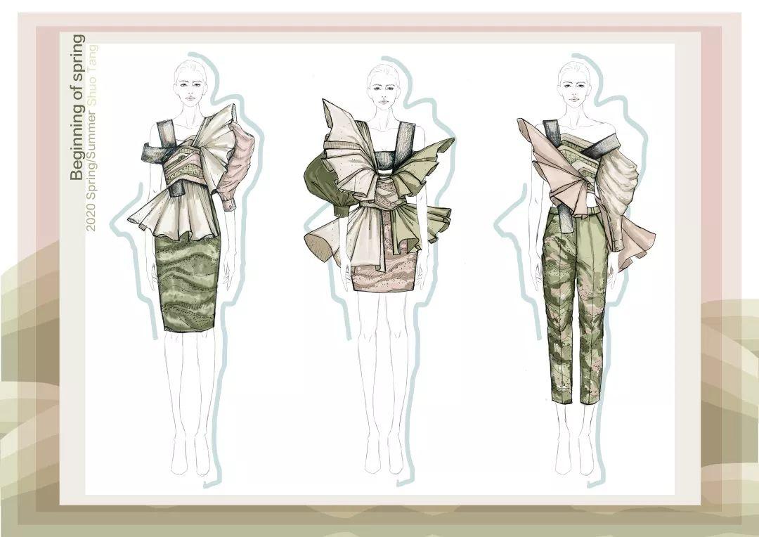 2020"中华杯太酷"大学生毕业季服装设计大赛入围名单及入围作品公布