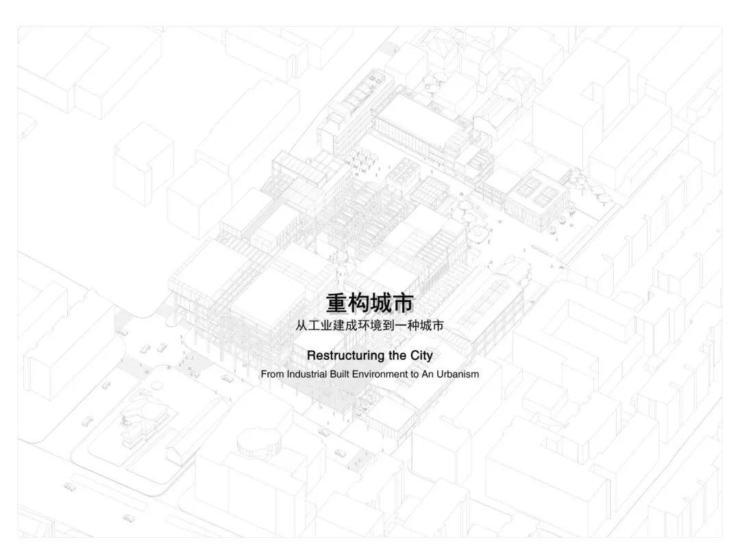 城市·硅巷——面向未来设计 南京老烟厂更新国际设计竞赛优秀奖作品--重构城市 Restructuring the City 城市·硅巷——面向未来设计 南京老烟厂更新国际设计竞赛优秀奖作品--重构城市 Restructuring the City