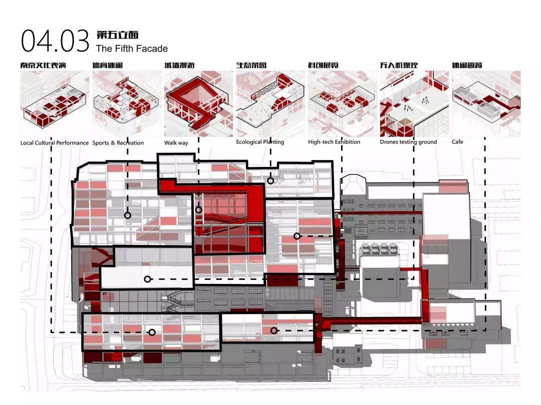 城市·硅巷——面向未来设计 南京老烟厂更新国际设计竞赛优秀奖作品--翻转街区 Flipped Blocks 城市·硅巷——面向未来设计 南京老烟厂更新国际设计竞赛优秀奖作品--翻转街区 Flipped Blocks