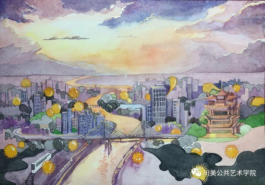 "艺"战疫情,四川美术学院公共艺术学院在行动——学生作品展示之二