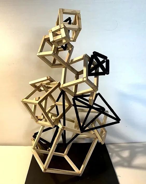 天津美术学院设计基础部2019级《立体构成》课程线上展