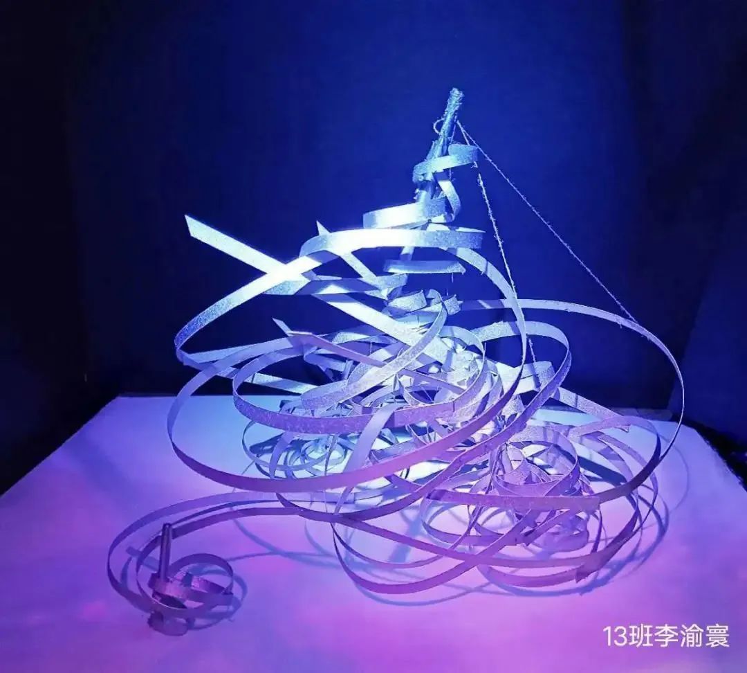 天津美术学院设计基础部2019级《立体构成》课程线上展