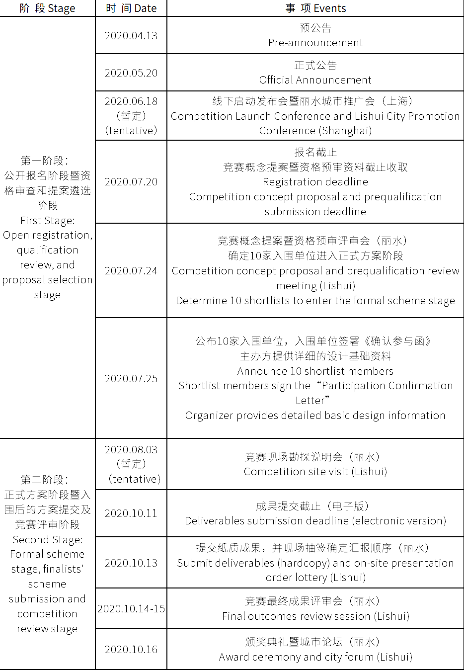 丽水山居图 · 城市设计国际竞赛正式公告 2020 · 中国丽水 新时代山水城市·丽水山居图城市设计国际竞赛