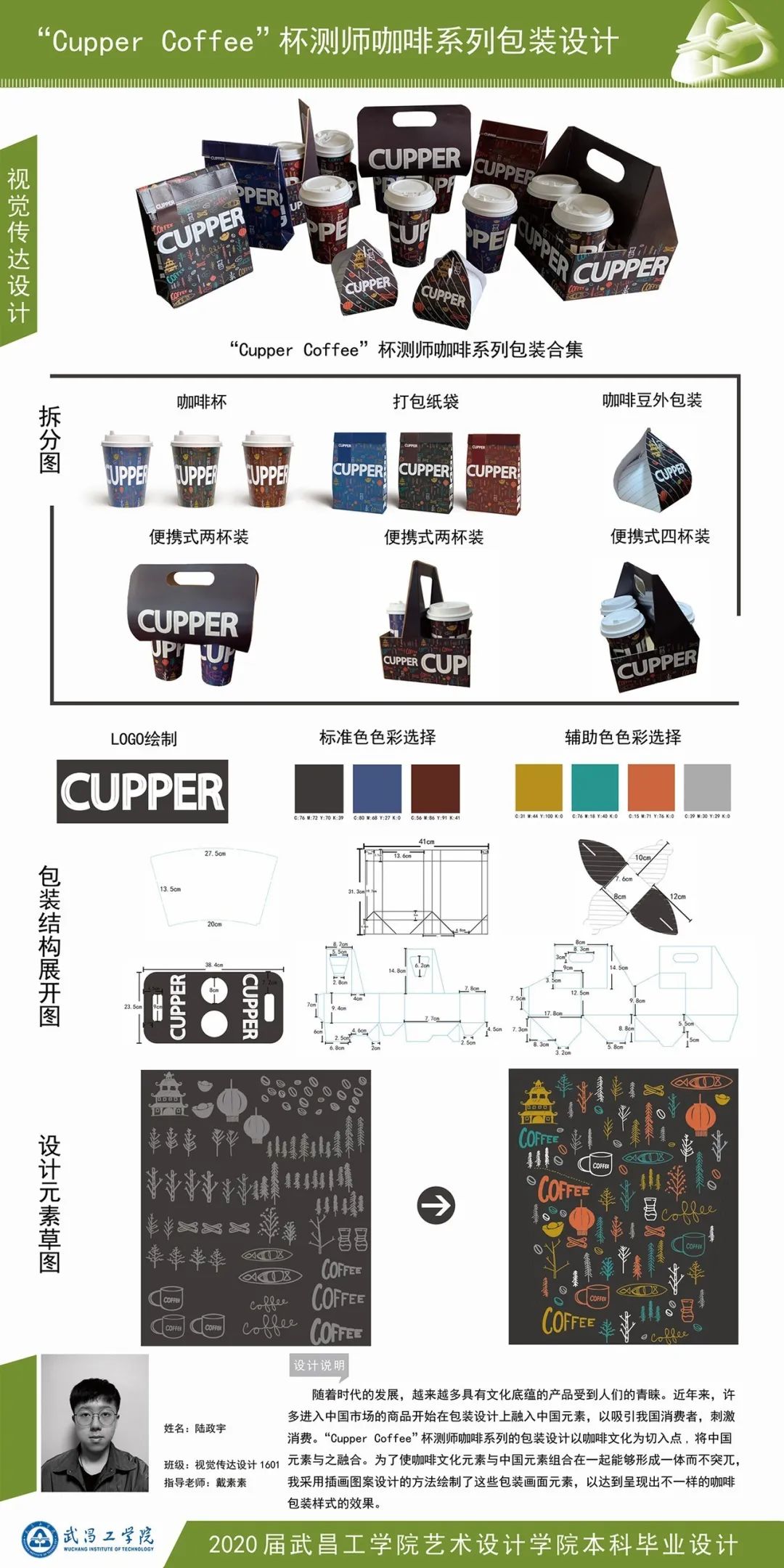 毕业季 | 武昌工学院艺术设计学院2020届视觉传达专业毕业设计线上展 毕业季 | 武昌工学院艺术设计学院2020届视觉传达专业毕业设计线上展