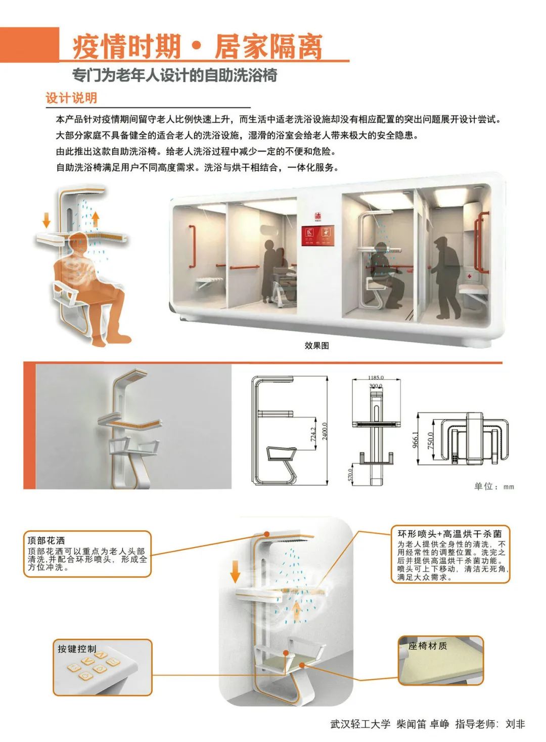 武汉轻工大学MFA艺术专业硕士战“疫”设计作品选登 武汉轻工大学MFA艺术专业硕士战“疫”设计作品选登