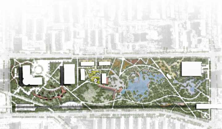 风景园林设计“云”评图丨园林学院本科梁希实验班(设计方向)17级课程设计探索城市绿色综合体营建 北京林业大学园林学院风景园林本科2017级梁希班课程设计探索城市绿色综合体营建