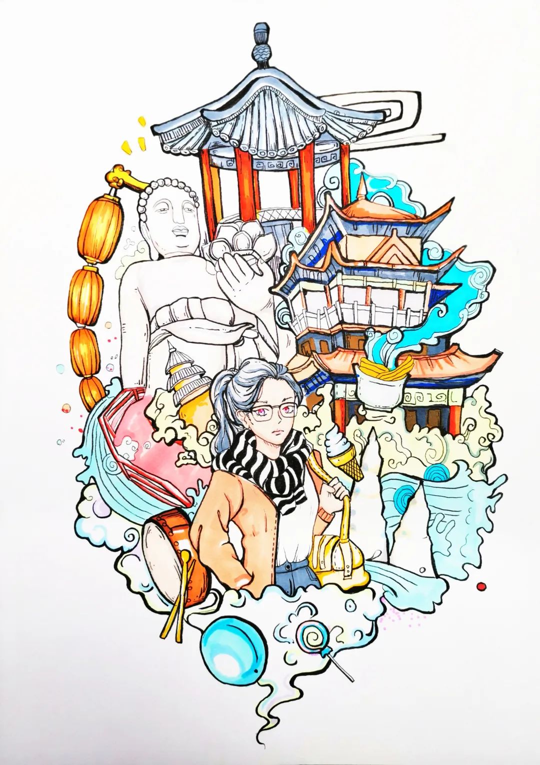 【线上展览】2019级视觉传达设计专业 《创意插画与图案设计》课程教学成果展 【线上展览】2019级视觉传达设计专业 《创意插画与图案设计》课程教学成果展