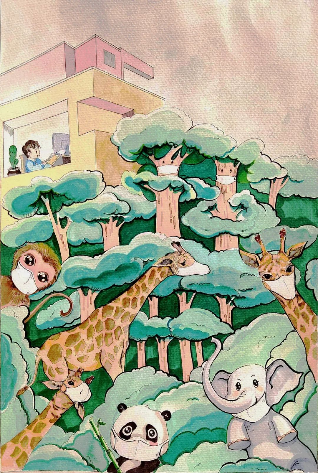 【线上展览】2019级视觉传达设计专业 《创意插画与图案设计》课程教学成果展 【线上展览】2019级视觉传达设计专业 《创意插画与图案设计》课程教学成果展