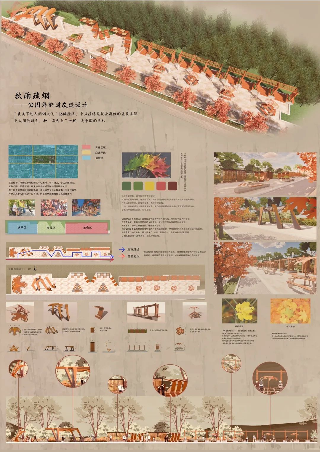 课程成果 | 有烟火气的环境设施设计 课程成果 | 有烟火气的环境设施设计