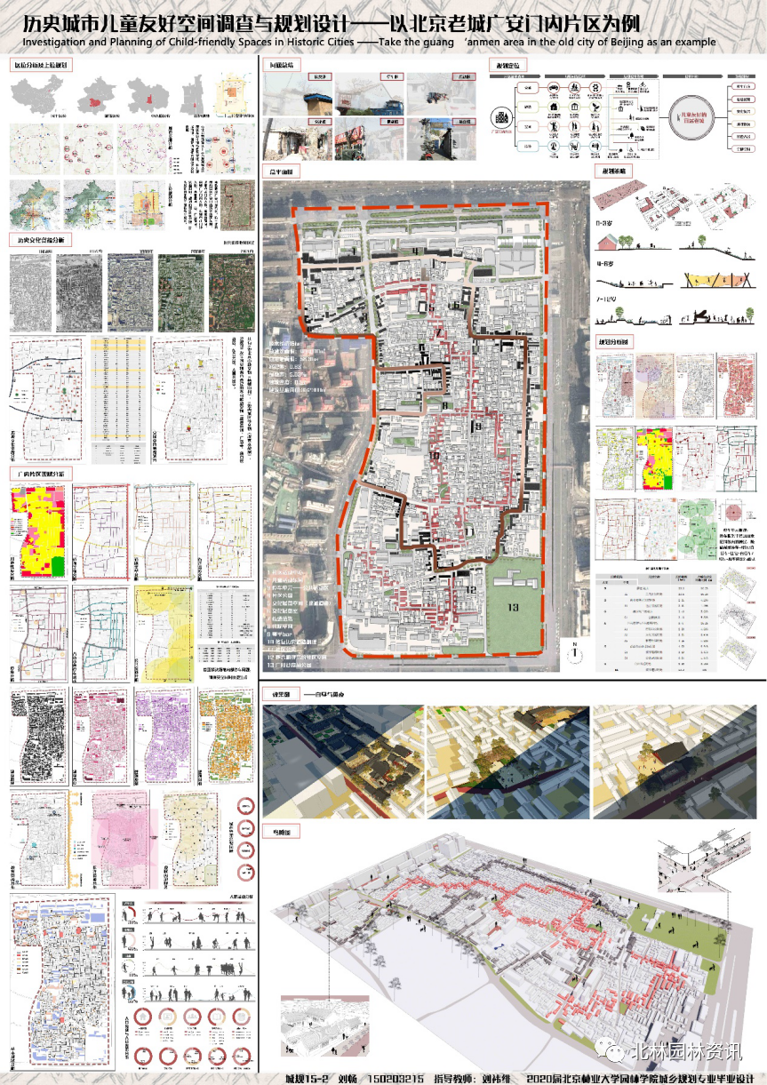 灵感日志丨北林园林学院2020届本科毕业设计展(城乡规划专业) 北京林业大学园林学院2020届本科毕业设计展(城乡规划专业)