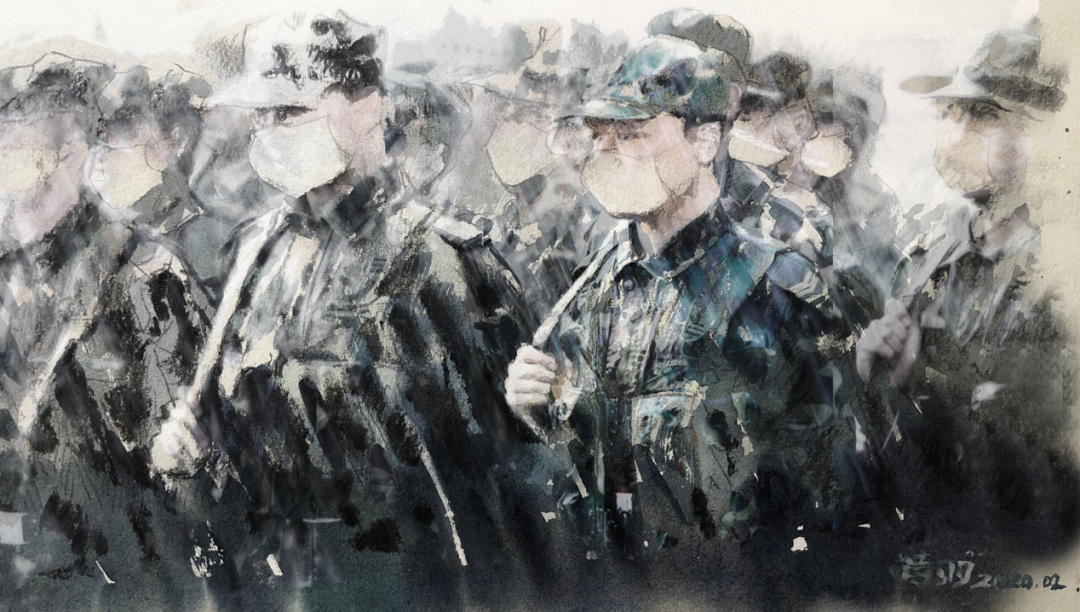 “众志成城·设计抗疫”作品展示(130)——八一建军节专辑 心心相系 共克时艰—“众志成城 设计抗疫” 作品展示(130)八一建军节专辑