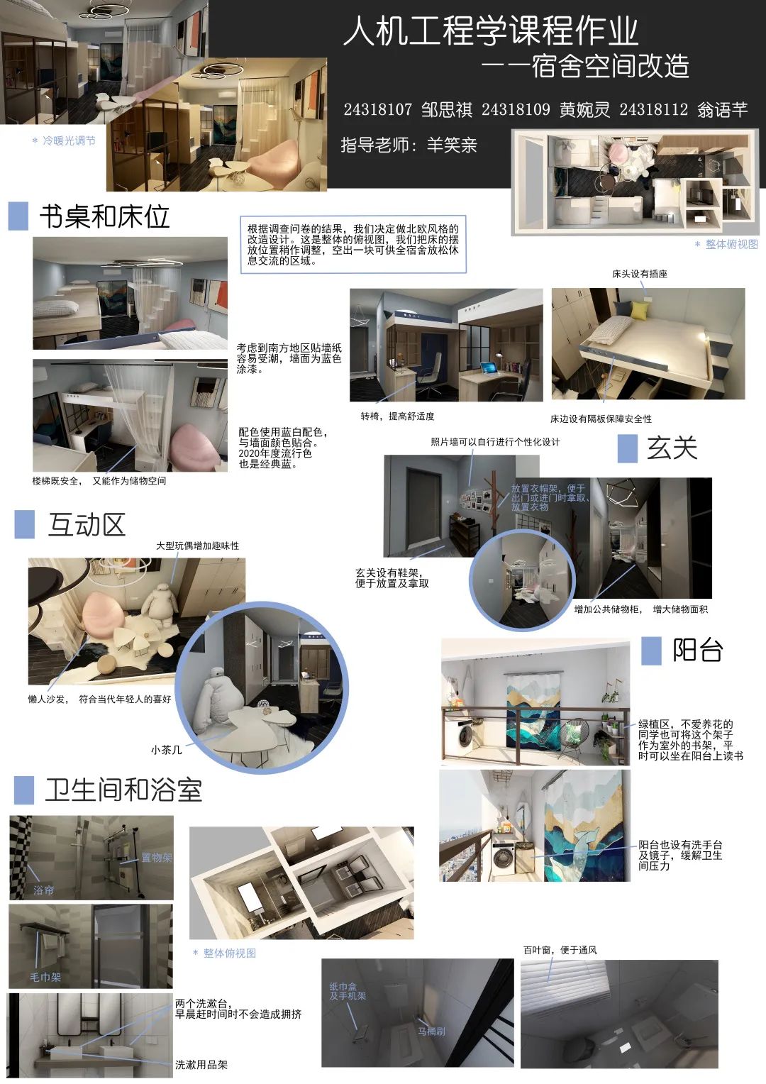课程展览 | 2018级人机工程学作业展览(下) 课程展览 | 2018级人机工程学作业展览(下)