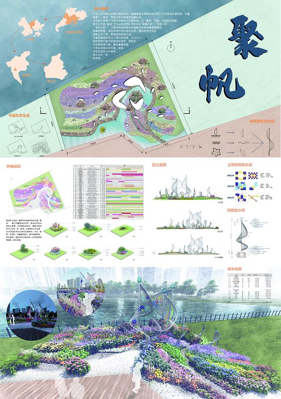 第27届广州园林博览会学生设计竞赛结果公布 2019第27届广州园林博览会学生设计竞赛获奖作品