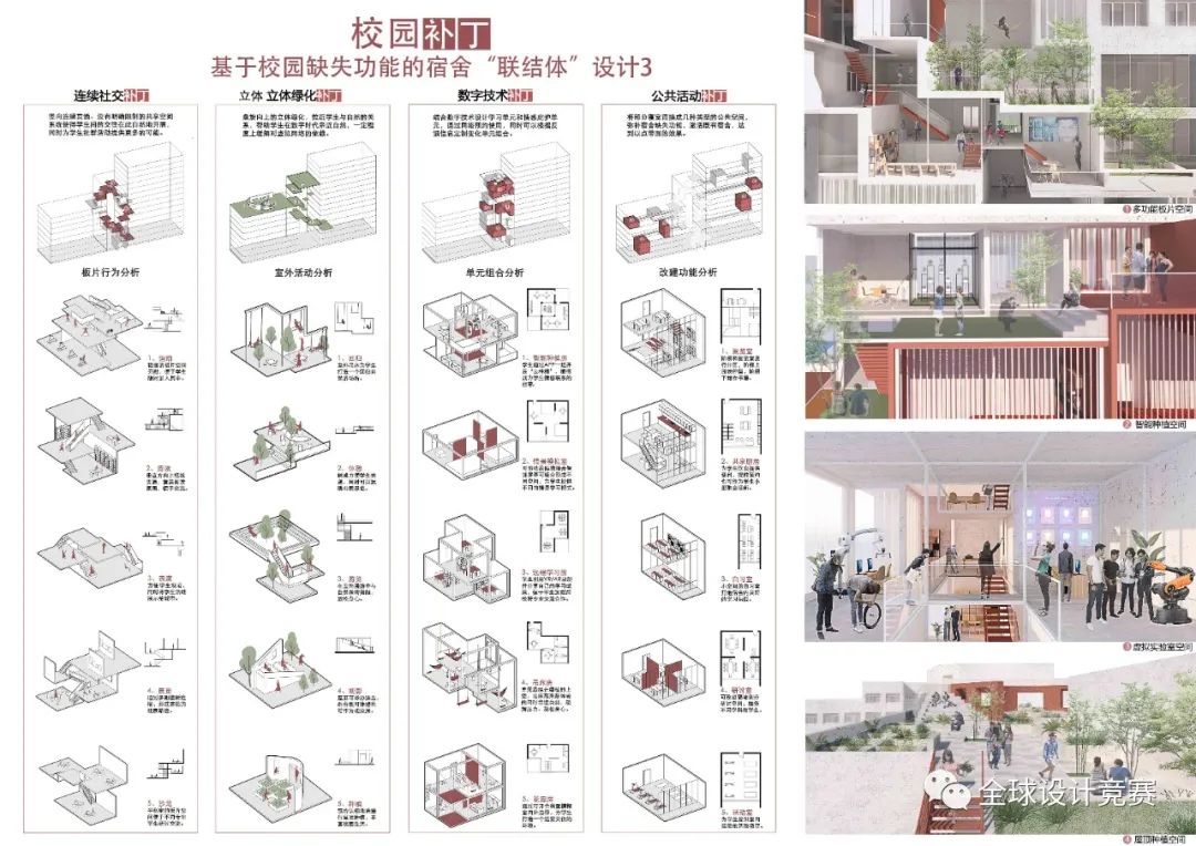 从大一到大三,高手如云!2020建筑新人赛16强作品赏析 从大一到大三,高手如云!2020建筑新人赛16强作品赏析